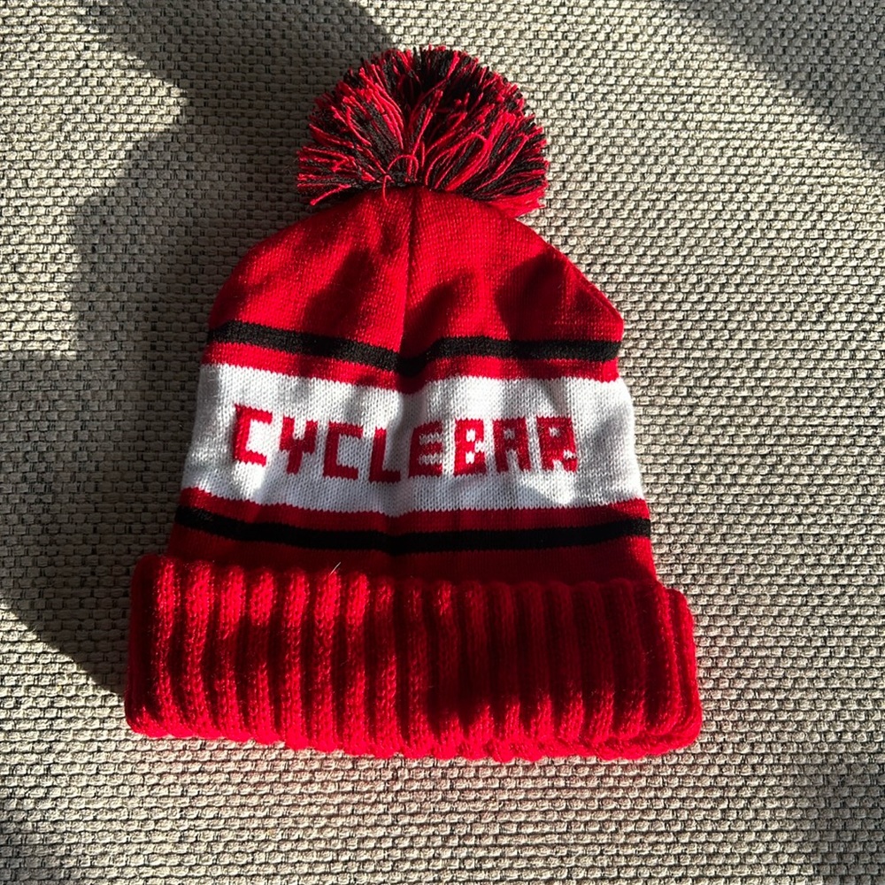 Cyclebar winter hat, never been worn